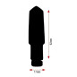 Clignotants V PARTS Bud LED noir universel Clignotants V PARTS Bud LED noir universel