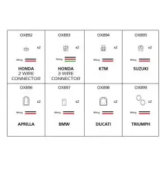 Cable pour clignotants OXFORD - Yamaha 2 Wire Connector