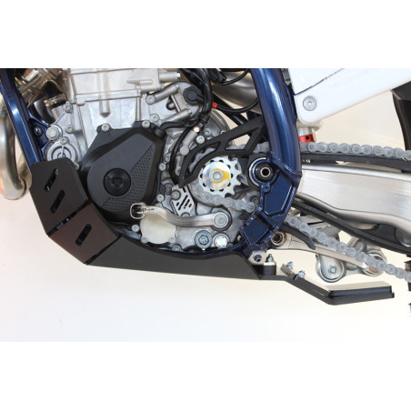 Sabot AXP Xtrem avec protection de biellette - PEHD 8mm pour HUSQVARNA FX 450, KTM SXF 450 et GAS GAS ECF 450 de 2023 à 2027