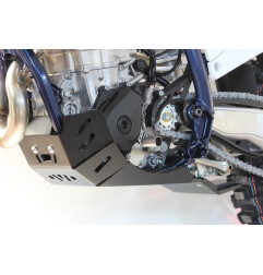 Sabot AXP Xtrem avec protection de biellette - PEHD 8mm pour HUSQVARNA FX 450, KTM SXF 450 et GAS GAS ECF 450 de 2023 à 2027