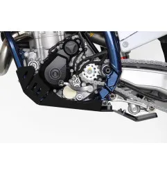 Sabot AXP Xtrem avec protection de biellette - PEHD 8mm pour KTM SXF 250, HUSQVARNA FX 350 et GAS GAS ECF 350 de 2023 à 2027