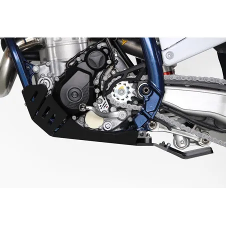 Sabot AXP Xtrem avec protection de biellette - PEHD 8mm pour KTM SXF 250, HUSQVARNA FX 350 et GAS GAS ECF 350 de 2023 à 2027