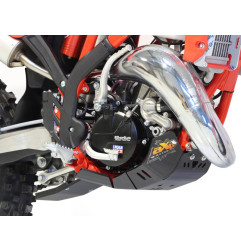 AXP Xtrem skid plate with linkage guard - HDPE 8mm for BETA RR 125, RR 125 2T X-PRO, RR 200, RR 200 2T X-PRO