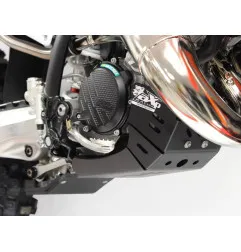 Sabot AXP Xtrem avec protection de biellette - PEHD 8mm pour HUSQVARNA TC 125, KTM SX 125 et GAS GAS MC 125 de 2023 à 2027