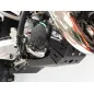 AXP Xtrem skid plate with linkage guard - HDPE 8mm for HUSQVARNA TC 125, KTM SX 125 and GAS GAS MC 125 from 2023 to 2027 AXP Xtrem skid plate with linkage guard - HDPE 8mm for HUSQVARNA TC 125, KTM SX 125 and GAS GAS MC 125 from 2023 to 2027