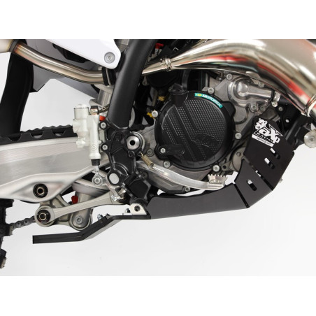 Sabot AXP Xtrem avec protection de biellette - PEHD 8mm pour HUSQVARNA TC 125, KTM SX 125 et GAS GAS MC 125 de 2023 à 2027