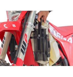 AXP radiator guard for KTM SX 125, SX 250, SX 300, HUSQVARNA FC 250, FC 350, FC 450 and GAS GAS EC 250, ECF 250, ECF 350