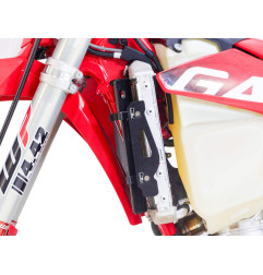 Protection de radiateur AXP Fast-Cleaning - noir pour KTM SX 125, SX 250, HUSQVARNA FC 250, FC 350 et GAS GAS EC 250, ECF 250