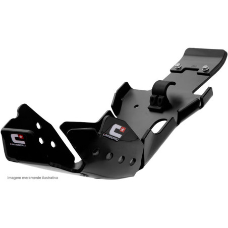 CROSS-PRO Enduro Motorschutz und Umlenkungsschutz - HDPE 6mm - Gas-Gas für HUSQVARNA, GAS GAS und KTM