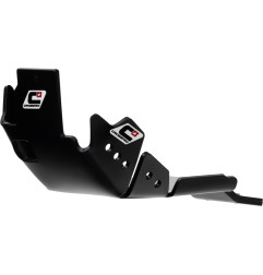 CROSS-PRO DTC HARD engine skid plate with linkage guard for BETA RR 250 2T RACE, RR 250 2T X-PRO, RR 300 2T RACE
