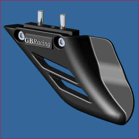 Protection inférieur de chaîne GBRACING pour KTM SUPERMOTO 950, SUPERMOTO 990, SUPERMOTO 990 T et HONDA XL 750 TRANSALP