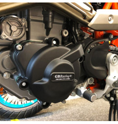 Protector de cárter GBRACING para KTM ENDURO 690 y HUSQVARNA SUPERMOTO 701 de 2008 a 2024