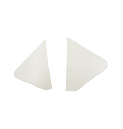 Grips de plaques latérales RFX Pro Series - transparent pour FANTIC XX 125, XX 250 de 2021 à 2026