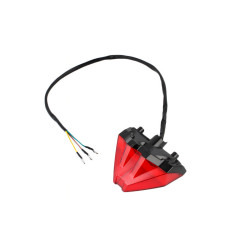 Feu arrière LED UFO pour support de plaque pour KTM EXC 300, EXCF 250, EXCF 350, EXCF 450, EXCF 500 de 2024 à 2027