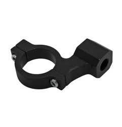 Collier de fixation pour rétroviseur HIGHSIDER smart pour guidons 1" - filetage à droit - noir