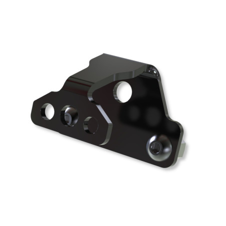 Support de plaque HIGHSIDER pro sans éclairage de plaque - S - noir - à l'unité