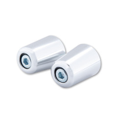 Embouts de guidon HIGHSIDER smart pour guidons originaux - chromé - ZC-161-028
