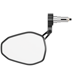 Rétroviseur d'embout de guidon HIGHSIDER pro Victory-Ultra Evo court - la pièce - noir mat