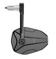Rétroviseur embout de guidon HIGHSIDER pro Victory-Ultra Evo - bras long - noir mat - la pièce