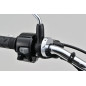 Commodo DAYTONA CNC 2 boutons pour compteur Velona - chrome