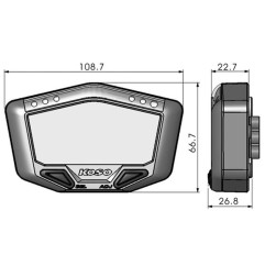 KOSO speedometer