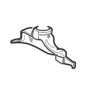 FASEP Tire Changer Standard Mounting Head Plastic - 10'' to 23'' Wheels - SRA193.001