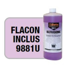 Bac à ultrasons BETA avec fonction spéciale de dégazage - 13L