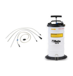 Extracteur de fluide BETA manuel et pneumatique - 9,5 l
