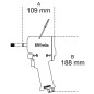 BETA Compact Reversible Impact Wrench 1/2'' 770Nm