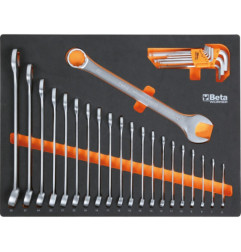 Combinaison d'ameublement d'atelier BETA TOOLS C45PRO 2.0 W avec 268 outils BETA Worker