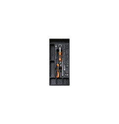 Plateau thermoformé rigide BETA avec outils 1/4''