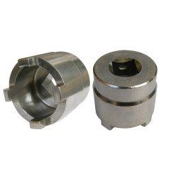Douille à créneaux JMP pour bras oscillant/chassis Øint.28,5mm/Øext.37mm 4 crans Kawasaki
