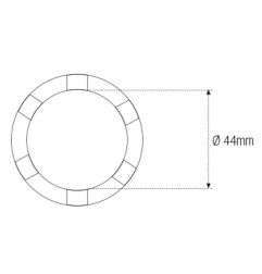 MOTION PRO Slot Socket Ø44mm