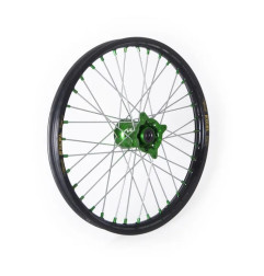 Roue Elite MX-EN avec rayons argentés KITE pour KAWASAKI KX 250, KX 450 de 2019 à 2024