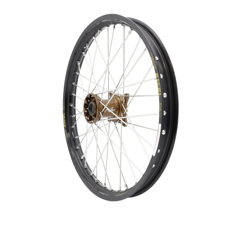 Roue Elite MX-EN avec rayons argentés KITE pour KAWASAKI KX 250, KX 450 de 2021 à 2026