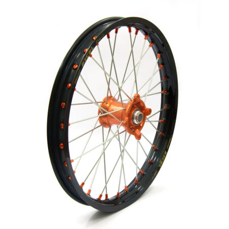 Roue Elite MX-EN avec rayons argentés KITE pour GAS GAS, HUSQVARNA, KTM MC 85, TC 85, SX 85 de 2012 à 2027
