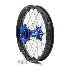 Roue Elite MX-EN avec rayons argentés KITE pour FANTIC, YAMAHA XE 125, XEF 250 de 2002 à 2027- Réf.  20.060.0.BL