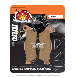 MOTO-MASTER Nitro Bremsbeläge hinten Ref. 096121 für YAMAHA GRIZZLY 700 2007-2026
