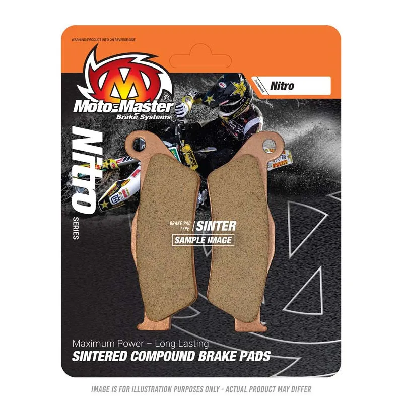 MOTO-MASTER Nitro Front Brake Pads for KTM SX 505, XC 450, XC 525 2008-2013 MOTO-MASTER Nitro Front Brake Pads for KTM SX 505, XC 450, XC 525 2008-2013