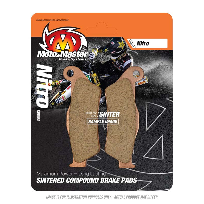 Plaquettes de frein MOTO-MASTER Nitro avant/arrière pour POLARIS OUTLAW 450, OUTLAW 525 de 2008 à 2011 Plaquettes de frein MOTO-MASTER Nitro avant/arrière pour POLARIS OUTLAW 450, OUTLAW 525 de 2008 à 2011