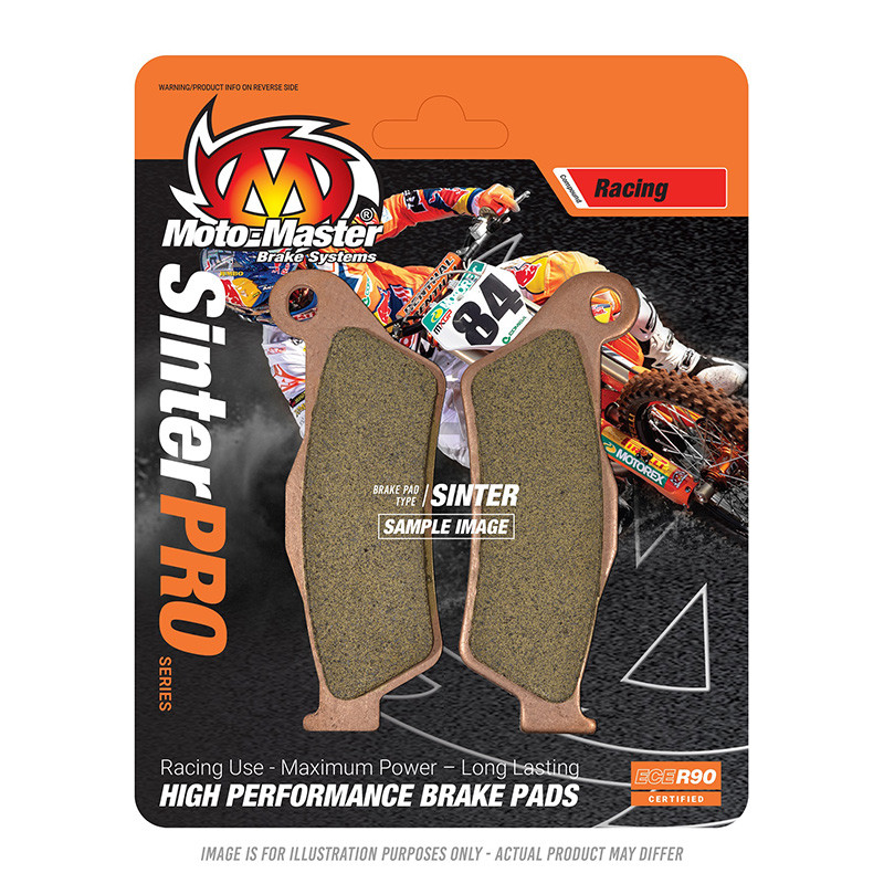 Plaquettes de frein MOTO-MASTER avant pour YAMAHA WRF 250, WRF 450, YZ 125, YZ 250, YZF 250, YZF 450 de 2007 à 2021