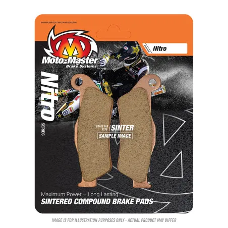 MOTO-MASTER Nitro Bremsbeläge vorne für YAMAHA WRF 250, WRF 450, YZ 125, YZ 250, YZF 250, YZF 450 2007-2021