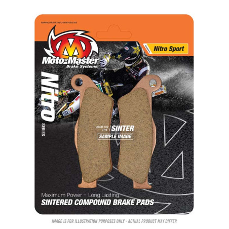 Plaquettes de frein MOTO-MASTER Nitro Sport arrière pour KTM SX 65, 85, 105, HUSQVARNA TC 65 et GAS GAS MC 65 de 2004 à 2022