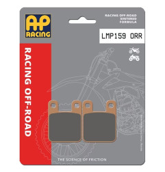 Plaquettes de frein AP RACING frittées Racing avant/arrière pour BETA, GAS GAS, APRILIA et KTM de 1986 à 2009