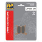 Plaquettes de frein AP RACING frittées Racing avant/arrière réf. LMP394ORR pour KTM, HUSQVARNA et GAS GAS de 2004 à 2021 Plaquettes de frein AP RACING frittées Racing avant/arrière réf. LMP394ORR pour KTM, HUSQVARNA et GAS GAS de 2004 à 2021