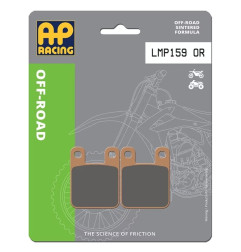 Plaquettes de frein AP RACING frittées avant/arrière pour BETA, GAS GAS, APRILIA et KTM de 1986 à 2009