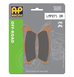 Pastillas de freno AP RACING sinterizadas delanteras para KTM, HUSQVARNA, TM RACING, GAS GAS, SHERCO, YAMAHA y KAWASAKI