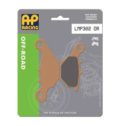 Pastillas de freno AP RACING sinterizadas delanteras para SUZUKI RM 80, RM 85 y KAWASAKI KLX 125 de 1996 a 2006