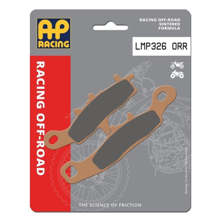 Pastillas de freno AP RACING sinterizadas Racing traseras para HONDA CR, CRF 125, 150, 250, 450 y TM RACING MX 85 de 2002 a 2026