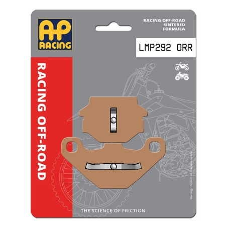 Pastillas de freno AP RACING sinterizadas Racing traseras para HUSQVARNA, KTM y CAGIVA de 1987 a 1995